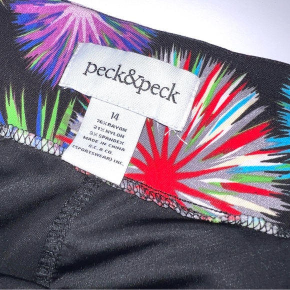 Peck And Peck Womens Skort Skirt Size 14 Colorful Fireworks
Pull on stretch - Picture 10 of 11